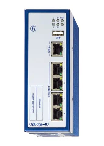 Industrial Edge Gateway Device for DIN Rail Mounting