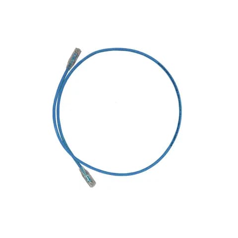 CAT 6A unshielded patch cord, LSZH Stranded, T568A and T568B compatible