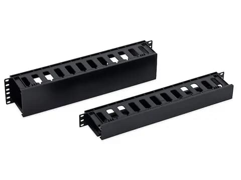1U / 2U Cable management panel plastic