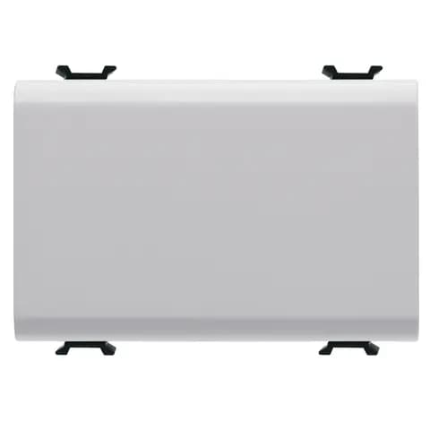 BLANKING MODULE - 3 MODULES - GLOSSY WHITE - CHORUSMART