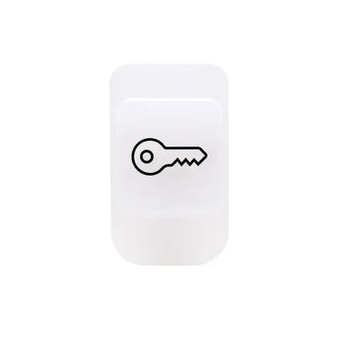 LENS WITH ILLUMINABLE SYMBOL - KEY