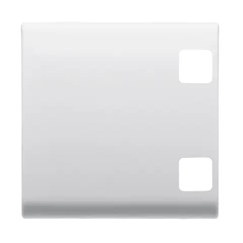 REPLACEABLE BUTTON KEY FOR PUSH-BUTTON PANEL - TO BE COMPLETED WITH 2 LENS - 2 MODULES - WHITE - CHO