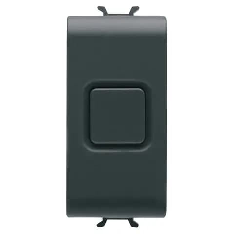 RINGER - 12V ac 50 Hz 8VA 80 dB AT 1 METER - 1 MODULE - SATIN BLACK - CHORUSMART