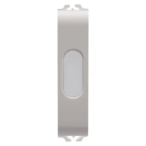 SINGLE INDICATOR LAMP - OPAL - 1/2 MODULE - NATURAL SATIN BEIGE - CHORUSMART