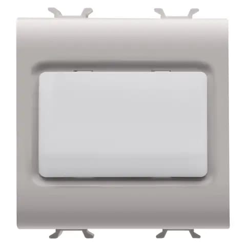 STAIR RISER LAMP - 12V ac/dc / 230V ac 50/60 Hz - OPAL - 2 MODULES - NATURAL SATIN BEIGE - CHORUSMAR