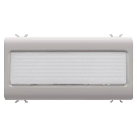 AUTONOMOUS EMERGENCY LAMP - 230Vac 50/60Hz 1h - 4 MODULES - NATURAL SATIN BEIGE - CHORUSMART