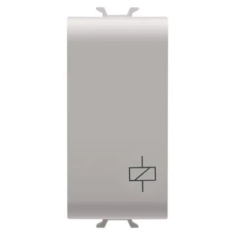 MOMENTARY RELAY 230V ac 50/60Hz - 1P 1NO/NC 10A(AC1)/2A(AC15)250Vac - 1 MODULE - NATURAL SATIN BEIGE