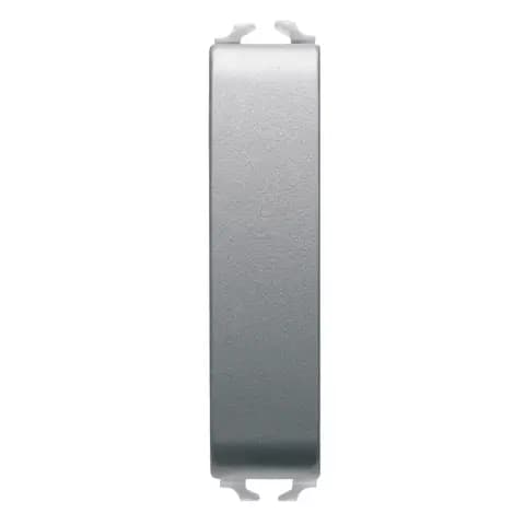 PUSH-BUTTON 1P 250V ac - NO 10A - NEUTRAL - 1/2 MODULE - TITANIUM - CHORUSMART