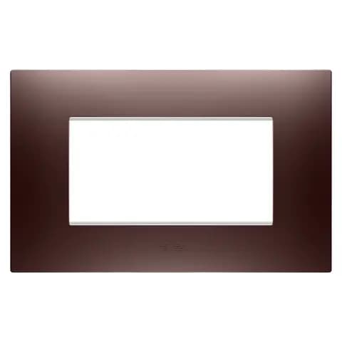 EGO PLATE - IN PAINTED TECHNOPOLYMER - 4 MODULES - COPPER - CHORUSMART