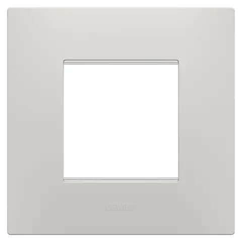 EGO INTERNATIONAL PLATE - IN TECHNOPOLYMER - 2 MODULES - CLAY - CHORUSMART