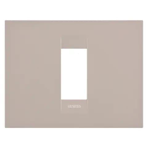 GEO PLATE - IN TECHNOPOLYMER - 1 MODULE - HEMP - CHORUSMART