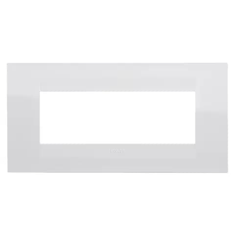 GEO PLATE - IN TECHNOPOLYMER - 6 MODULES - WHITE - CHORUSMART