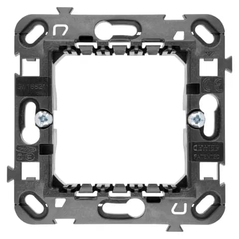 INTERNATIONAL STANDARD SUPPORT - 2 MODULES WITH FIXING CLUTCHES - CHORUSMART