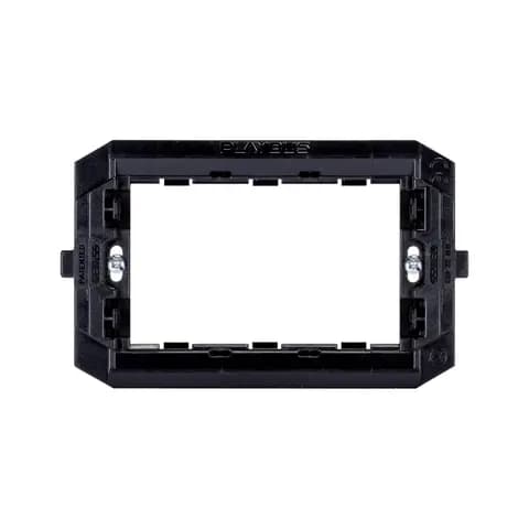 INSULATING SUPPORT TO INSTALL PLATES PLAYBUS/PLAYBUS-YOUNG ON RECTANGULAR BOXES - 3 GANGS