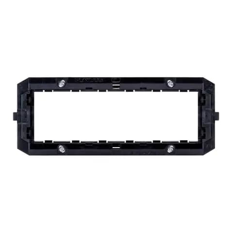 INSULATING SUPPORT TO INSTALL PLATES: PLAYBUS/PLAYBUS-YOUNG ON RECTANGULAR BOXES - 6 GANG - BLU - PL