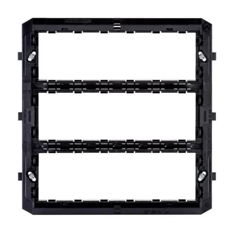 INSULATING SUPPORTS FOR INSTALLATION OF PLAYBUS/PLAYBUS YOUNG PLATES - 18 GANG (6+6+6 OVERLAPPING) -