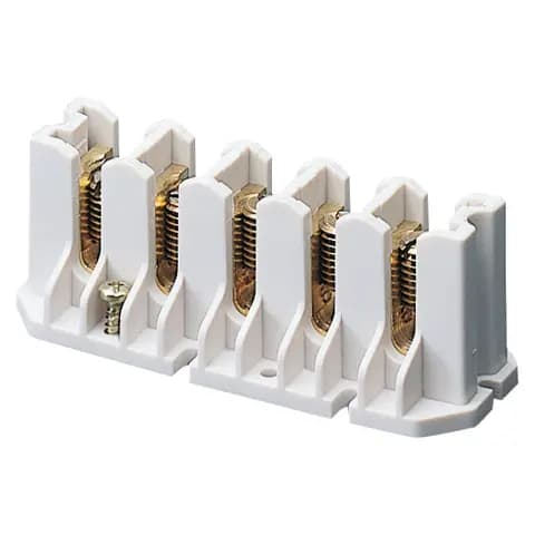 MULTI-POLE TERMINAL BLOCK - SCREW-ON - CONNECTING CAPACITY 5X6 MM²