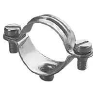 GALVANISED STEEL COLLAR - THREAD M6 - Ø 10 -11MM