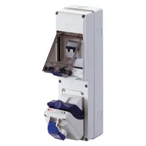 COMBIBLOC DBO - SURFACE MOUNTING - 1 SOCKET OUTLET 2P+E 16A IP44