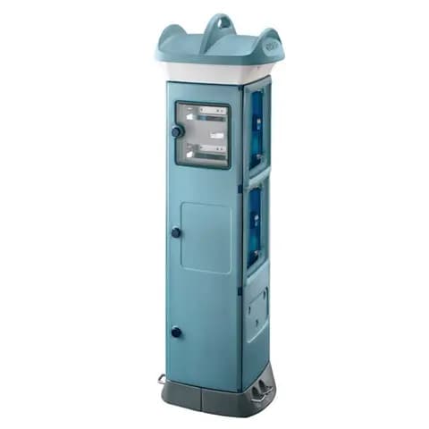 QMC63C - UNWIRED - DOUBLE-FACE TAKE-OFF - SIDE A 2 PANELS SIDE B 2 PANELS - LIGHT BLUE