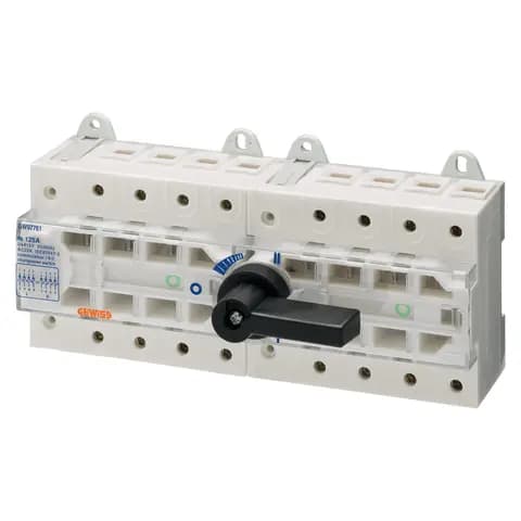 THREE-WAY SWITCH DISCONNECTOR I O II - MSS 125 - 4P 125A 400V
