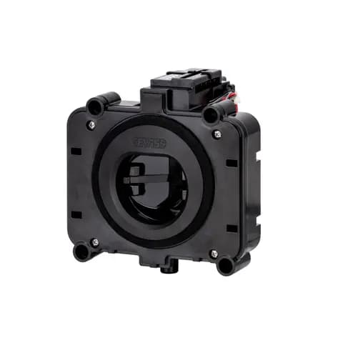 ELECTRIC VEHICLE CHARGING SOCKET - FLUSH-MOUNTING - SIDE CONNECT. - WITH SHUTTER/RGB LIGHT SYSTEM -