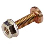 BOLTS - BOLT M6 X 20 - FLANGED NUT - FINISHING EZ.