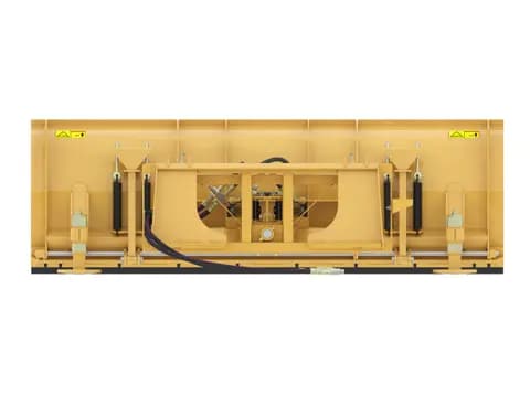 2.4 m (8 ft) Skid Steer Coupler Snow Plow