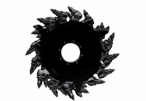 System K 1.0 m Milling Drum (18 mm spacing)