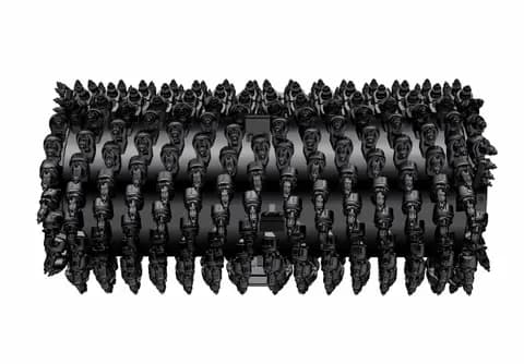 System K 2.0 m Milling Drum (6 mm spacing)