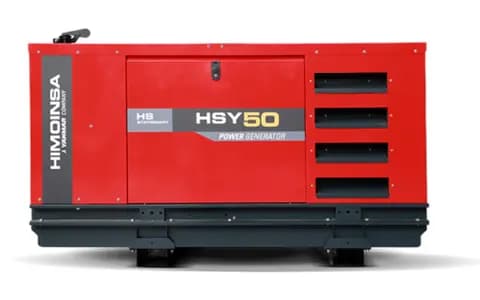 41 kVA Generator set Diesel HSY-50 T5 Soundproof