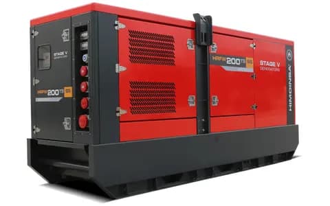 200 kVA Generator set Diesel HRFW-200 S5 Rental