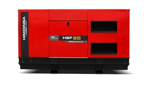 78 kVA Generator set Diesel HSF-85 M5 Soundproof