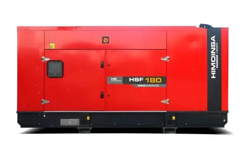 202 kVA Generator set Diesel HSF-180 T6 Soundproof