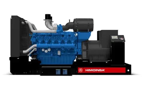 1022 kVA Generator set Diesel HBW-1025 T5 Open Skid