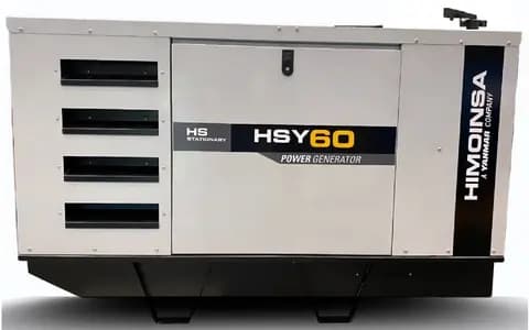 51 kVA Generator set Diesel HSY-60 T6B Open Skid