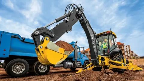 410 P-Tier Backhoe