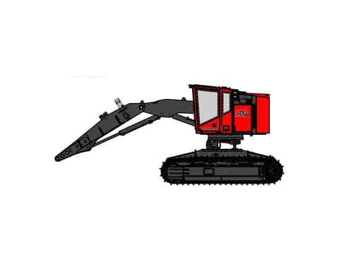 TL755D West Coast feller buncher