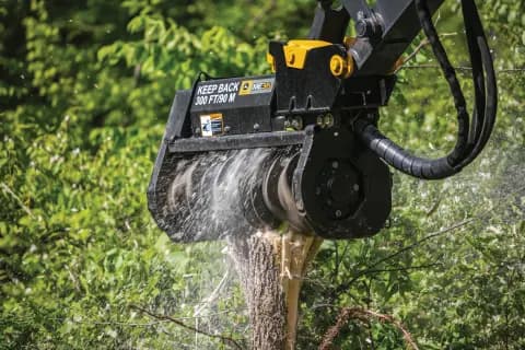 ME36 Mulching Head for Compact Excavators Compact Equipment Attachment