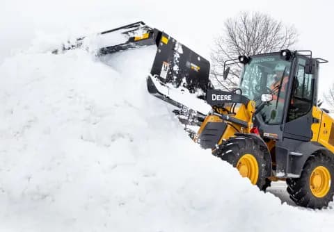 SP8C Snow Pusher Compact Equipment Attachment