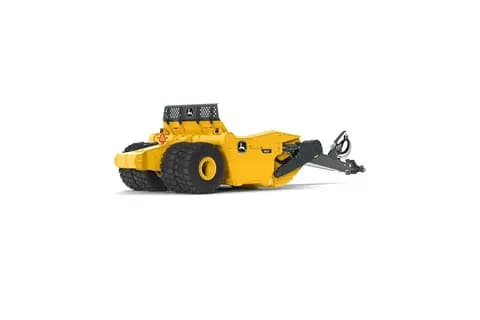 3812 Direct Hitch 4-Tire Ejector Scraper