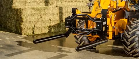 Wrapped bale handler