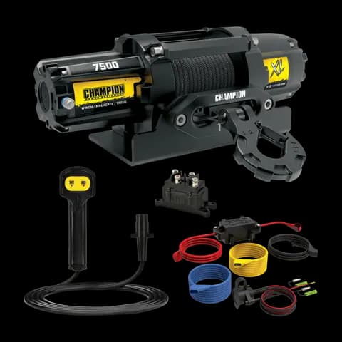 7500 lb. Synthetic Winch Kit
