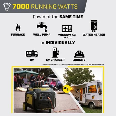 8500W Electric Start Dual Fuel Inverter