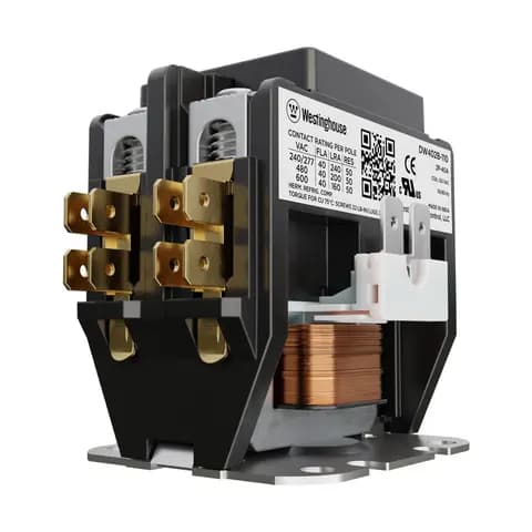 Definite Purpose Contactor 40 Amp 2 Pole 120V Coil
