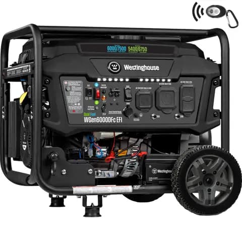 WGen6000DFc EFI - Dual Fuel with CO Sensor