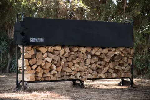 96 in. Firewood Rack Cover