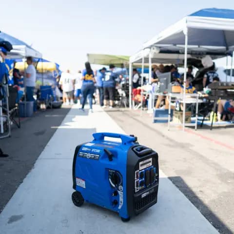 2,300 Watt Portable Dual Fuel Inverter Generator - Quiet, Low THD