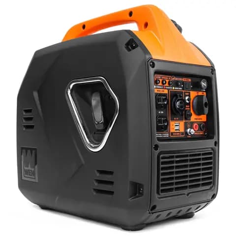 WEN 56235iX Super Quiet Ultra Lightweight 2350-Watt Portable Inverter Generator with Fuel Shut Off