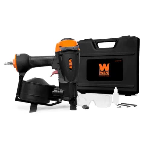 WEN 61783 3/4-Inch to 1-3/4-Inch Pneumatic Coil Roofing Nailer